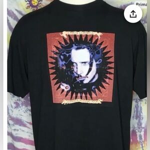 Rare Vintage 2000 Black Chris Cornell Euphoria Morning Tour T-Shirt New w. Tags